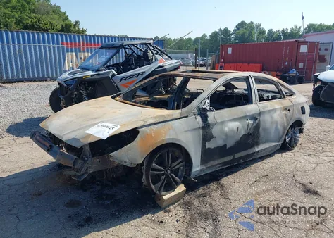 2018 Hyundai Sonata Limited z USA, uszkodzony, nr VIN 5NPE34AF4JH726083